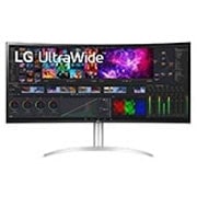 LG 39,7" Gebogen UltraWide™ 5K2K Nano IPS-scherm, 40WP95C-W