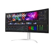 LG 39,7" Gebogen UltraWide™ 5K2K Nano IPS-scherm, 40WP95C-W