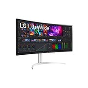 LG 39,7" Gebogen UltraWide™ 5K2K Nano IPS-scherm, 40WP95C-W