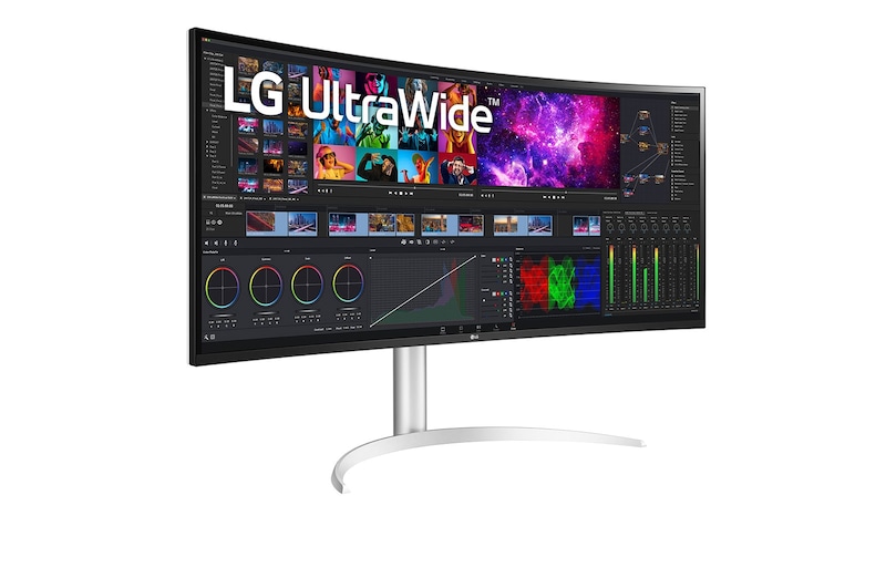 LG 40" LG UltraWide™ Curved 5K2K Nano IPS monitor, 40WP95CP-W