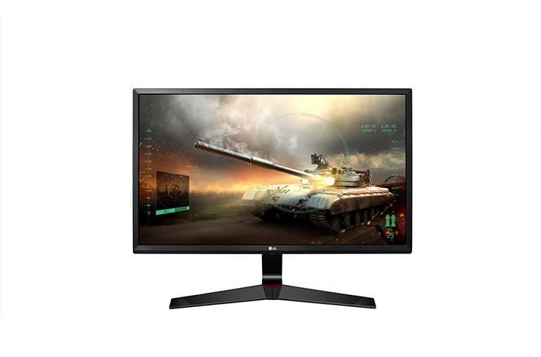 LG 24" Inch | Full HD (1920x1080) | IPS Gaming Monitor | AMD FreeSync™ | 1ms Motion Blur Reduction | Black Stabilizer | Game Mode, 24MP59G-P