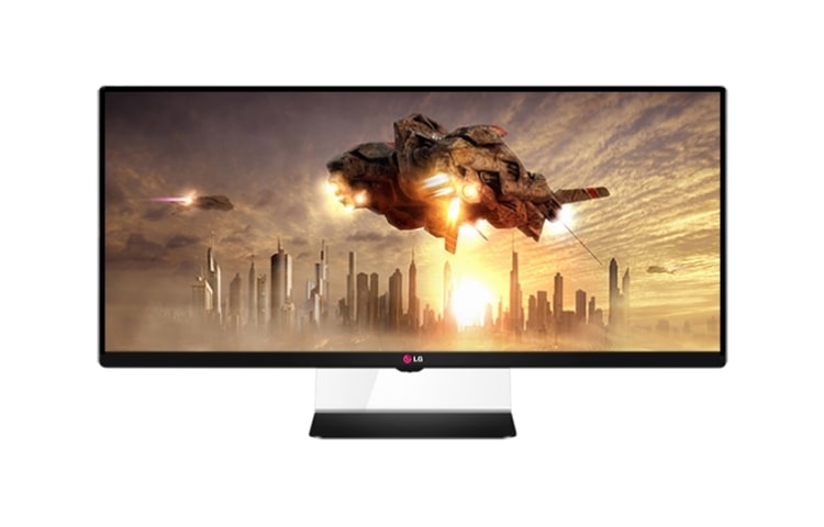 LG 34'' inch 21:9 Premium LED IPS monitor met unieke UltraWide screen voor de optimale 21:9 ervaring op bioscoop formaat., 34UM65-P