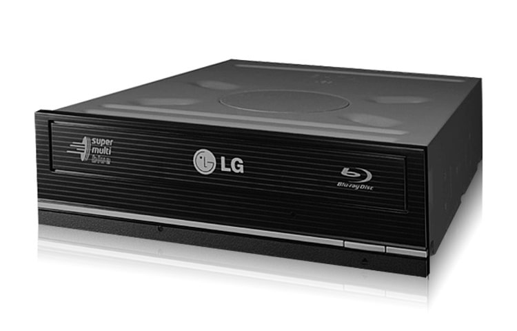 LG Interne Blu-ray Disc Rewriter & DVD-ROM Rewriter met Serial ATA en Lightscribe disc labeling., BH08LS20
