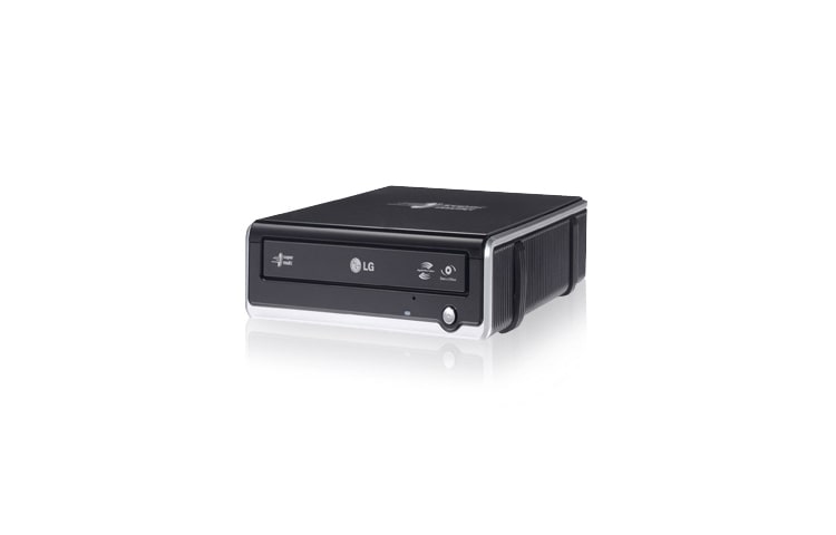 LG Externe DVD-rewriter met USB 2.0-aansluiting, 20x DVD+/-R Writing Speed., GE20NU10