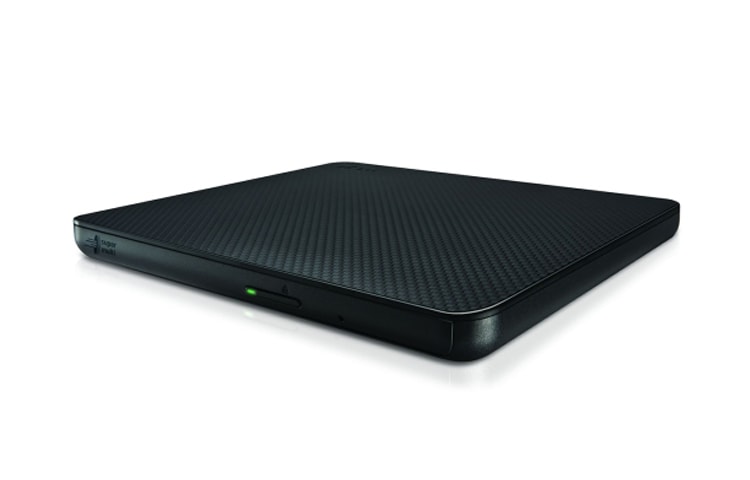 LG Portable slim-dvd brander met een eenvoudig design en USB stroomtoevoer., GP67EB60