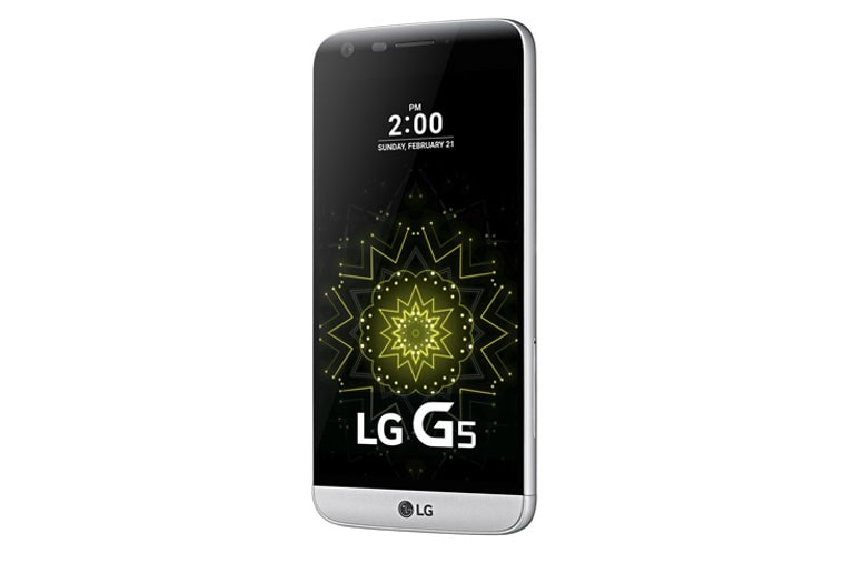 LG De LG G5 heeft een geheel nieuw metalen design en is modulair opgebouwd. Hiermee kan je de G5 uitbreiden met zogeheten LG Friends om nog meer uit je smartphone te halen., G5 H850 Silver