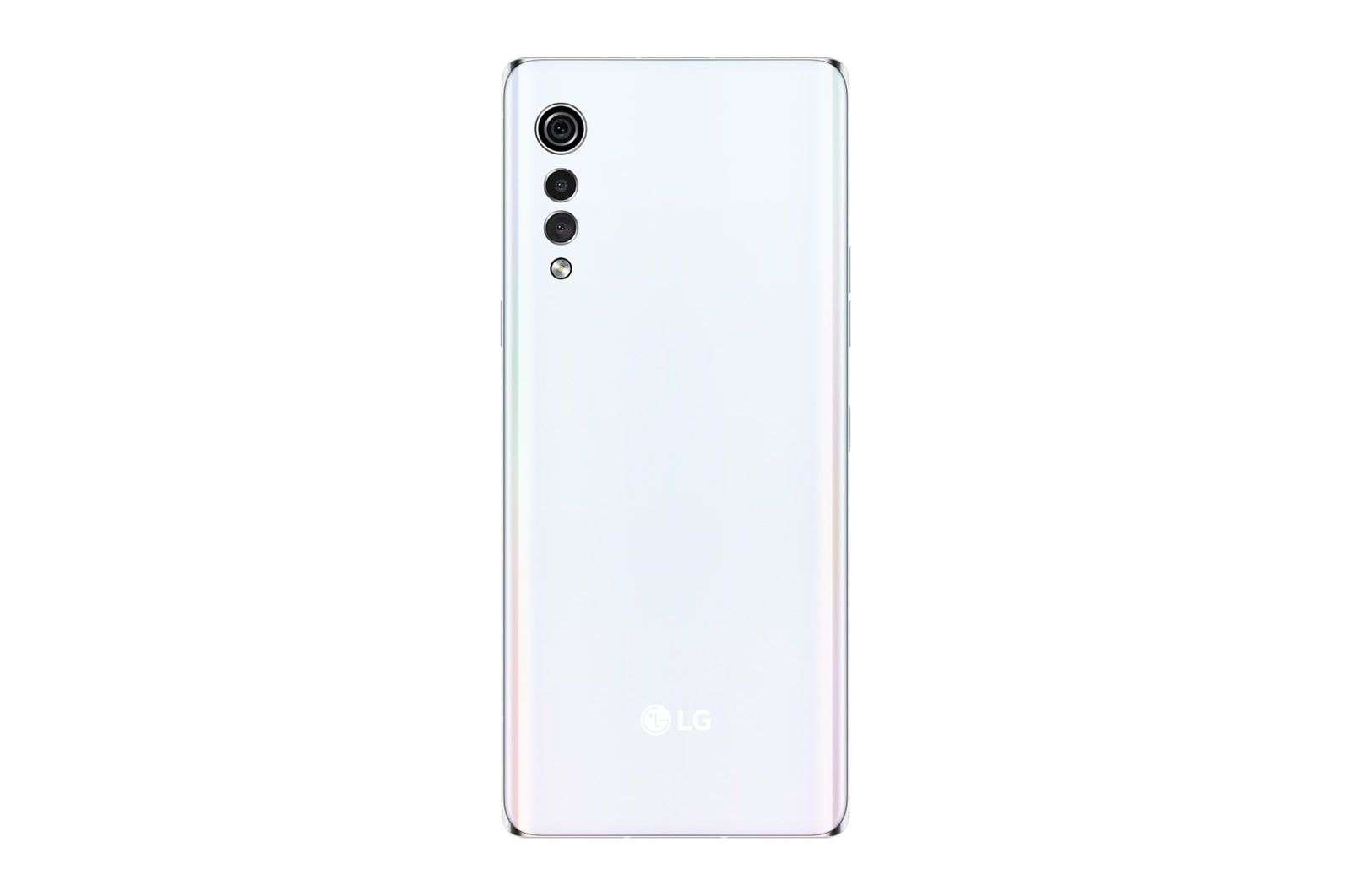 LG Velvet, LG Velvet Aurora White