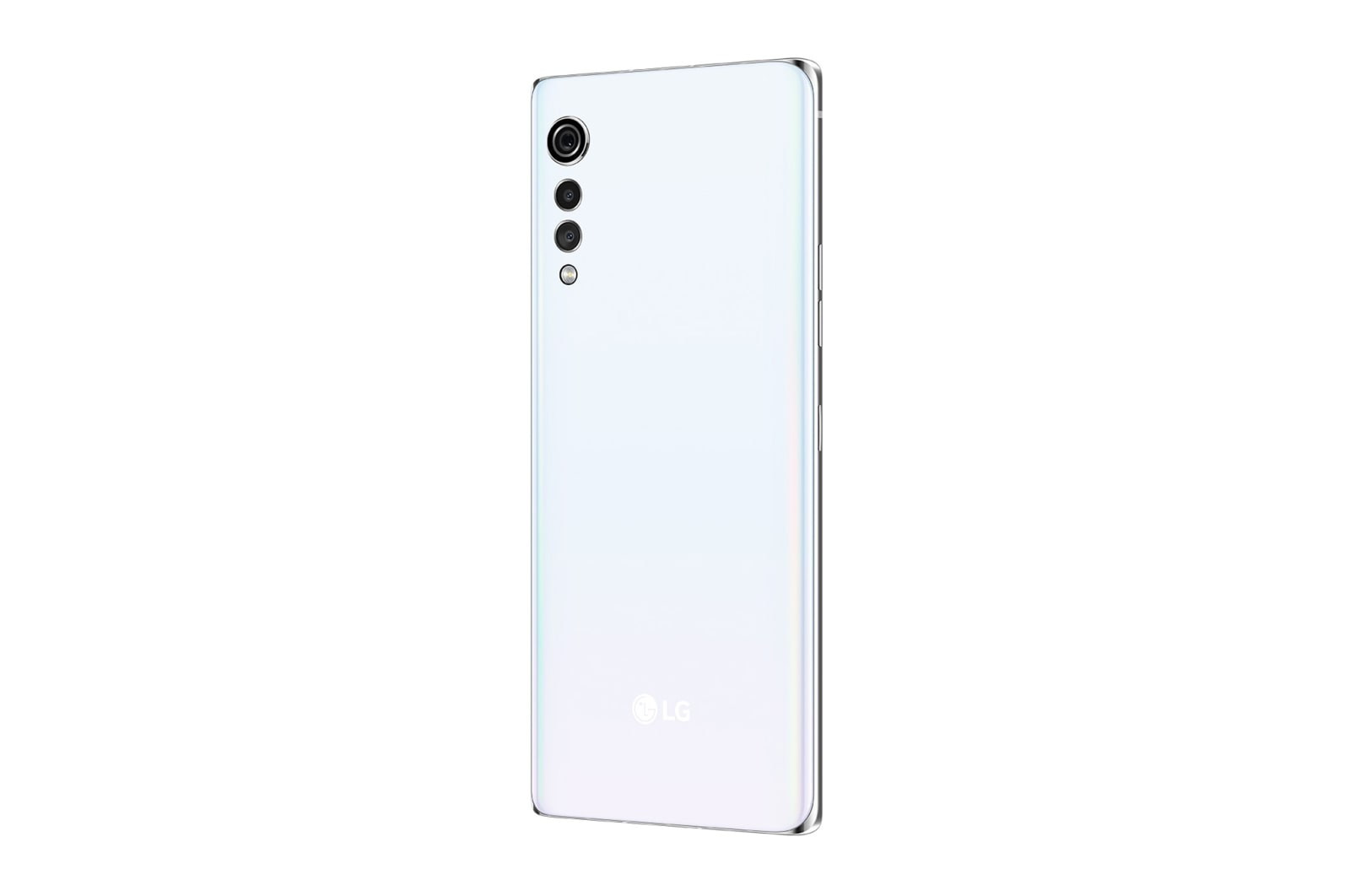 LG Velvet, LG Velvet Aurora White