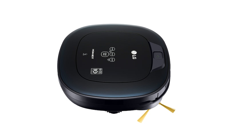 LG Hoge Stofopname met de Smart Inverter Motor | Slimme navigatie met Dual Eye 2.0 & zelflerend systeem | Vierkant ontwerp, VR8600OB