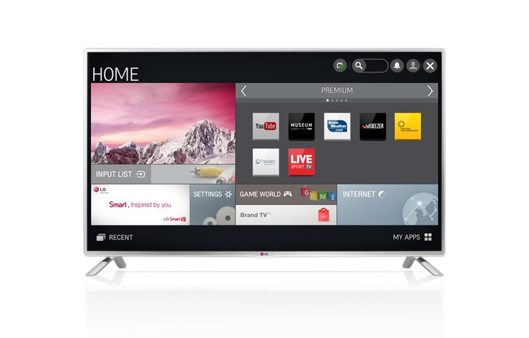 LG 32" | De LG Smart TV biedt slimme features in combinatie met hoogwaardig beeldkwaliteit, 32LB570V
