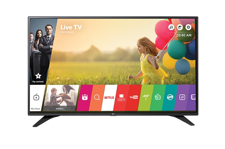 LG 32" (80 cm) | LG Full HD LED TV | webOS 3.0 Smart TV | Virtual Surround Plus | Clear Voice, 32LH604V