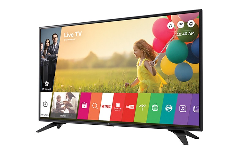 LG 32" (80 cm) | LG Full HD LED TV | webOS 3.0 Smart TV | Virtual Surround Plus | Clear Voice, 32LH604V