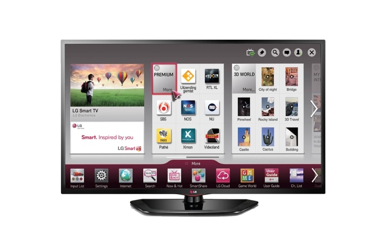 LG 42" | Direct LED | MCI 100 | Full HD | WIFI Ready, 42LN5708