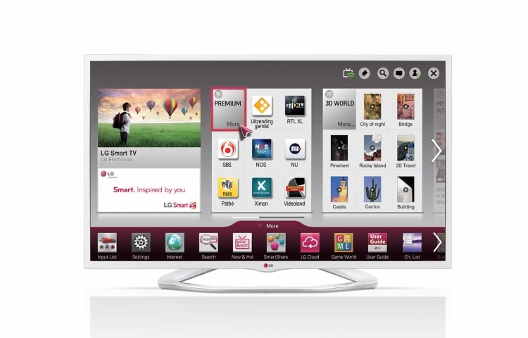 LG 42" | Direct LED | MCI 100 | Full HD | WIFI | Smart TV, 42LN5778