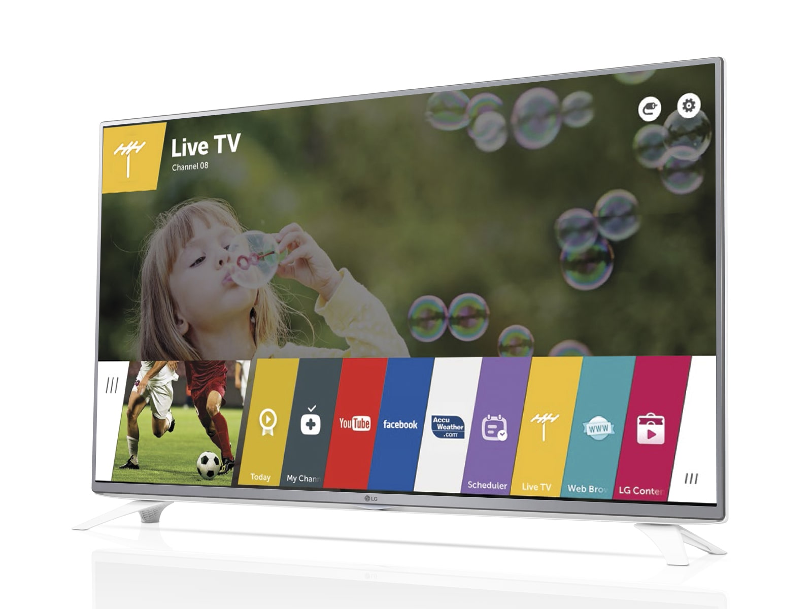 LG 43" | LG WebOS 2.0 Smart TV | Full HD 1080p | 2Ch Speaker System | LG SmartShare, 43LF590V