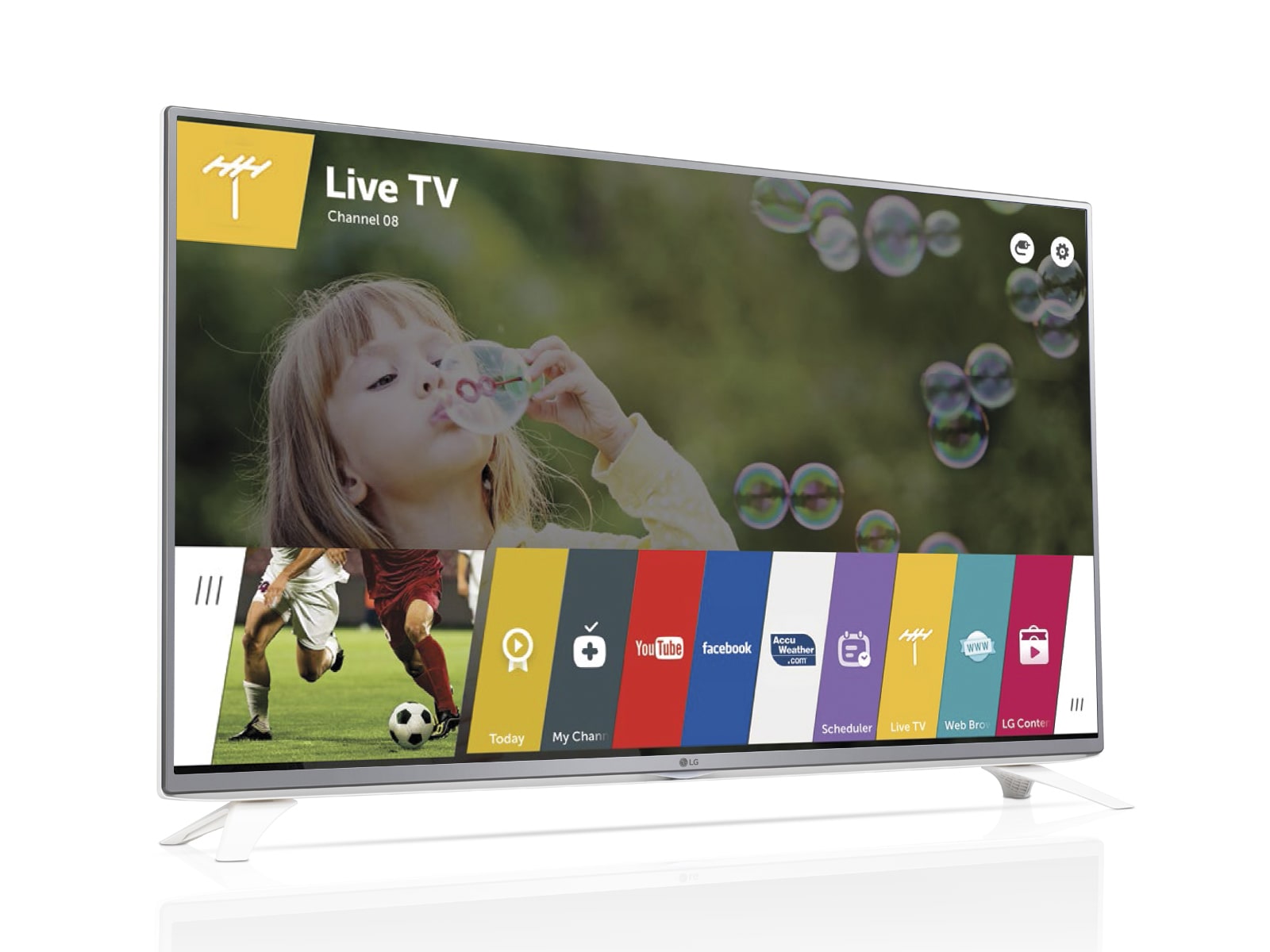 LG 43" | LG WebOS 2.0 Smart TV | Full HD 1080p | 2Ch Speaker System | LG SmartShare, 43LF590V