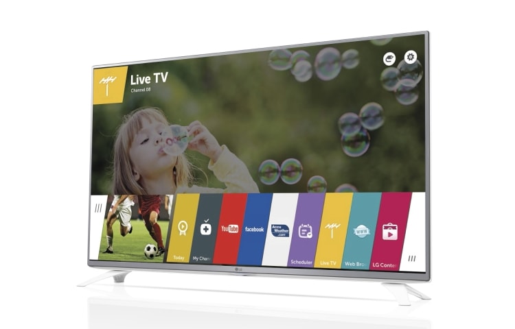 LG 43" | LG WebOS 2.0 Smart TV | Full HD 1080p | 2Ch Speaker System | LG SmartShare, 43LF590V