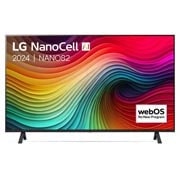 LG 43 Inch LG NanoCell AI NANO82 4K Smart TV 2024, 43NANO82T6B