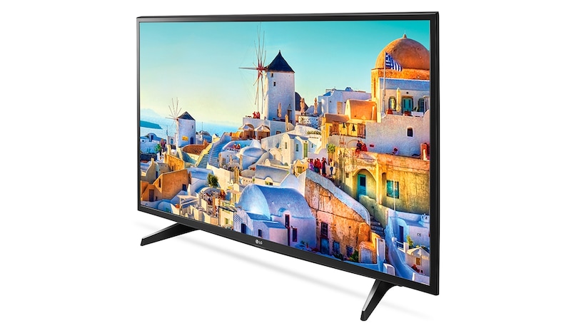 LG 43'' (108 cm) | Ultra HD TV | HDR Pro | Ultra gestroomlijnd | webOS 3.0 | Wi-Fi | HDMI | USB, 43UH610V