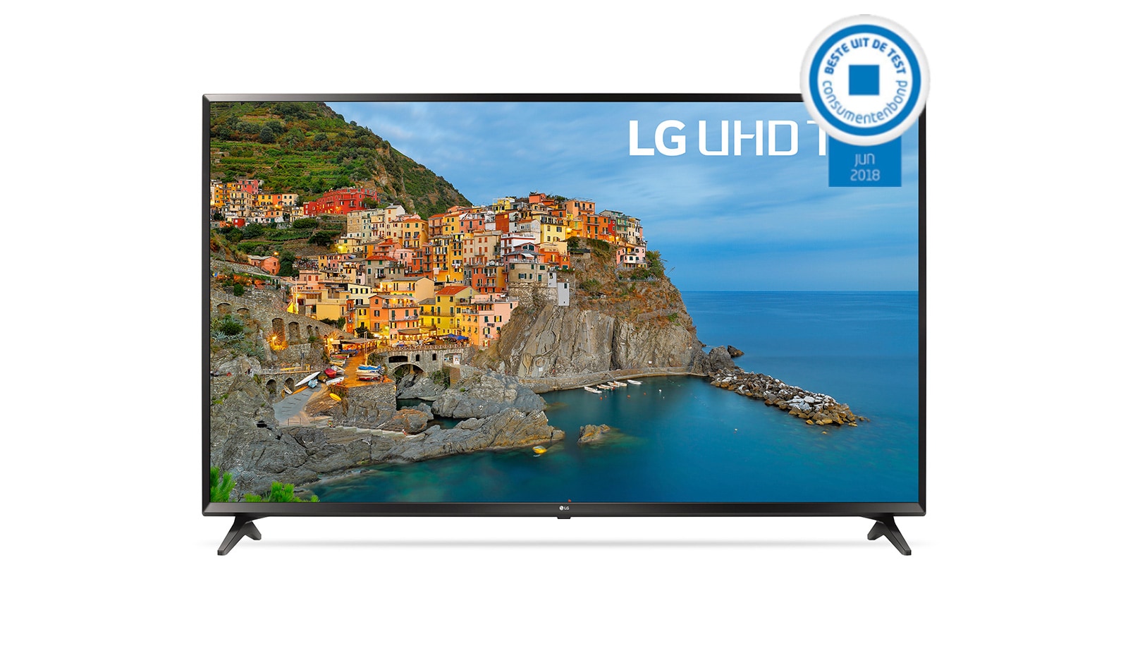 LG 43" (109 cm) | 4K UHD TV | IPS Display | Bilion Rich Colours | Active HDR | webOS 3.5 Smart TV, 43UJ630V