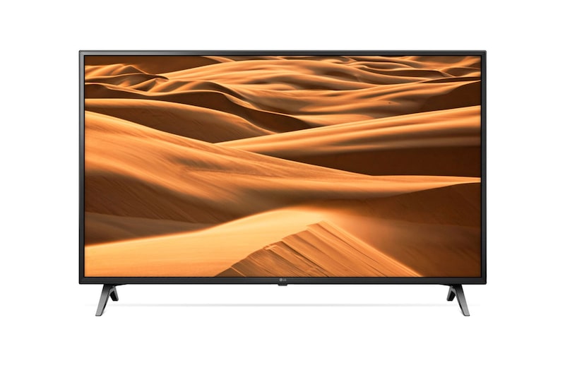 LG 43" (109 cm) UHD TV | Quad Core Processor | 4K IPS Display | 4K Active HDR | Grote kijkhoek | Ultra Surround geluid | webOS ThinQ AI, 43UM7000PLA