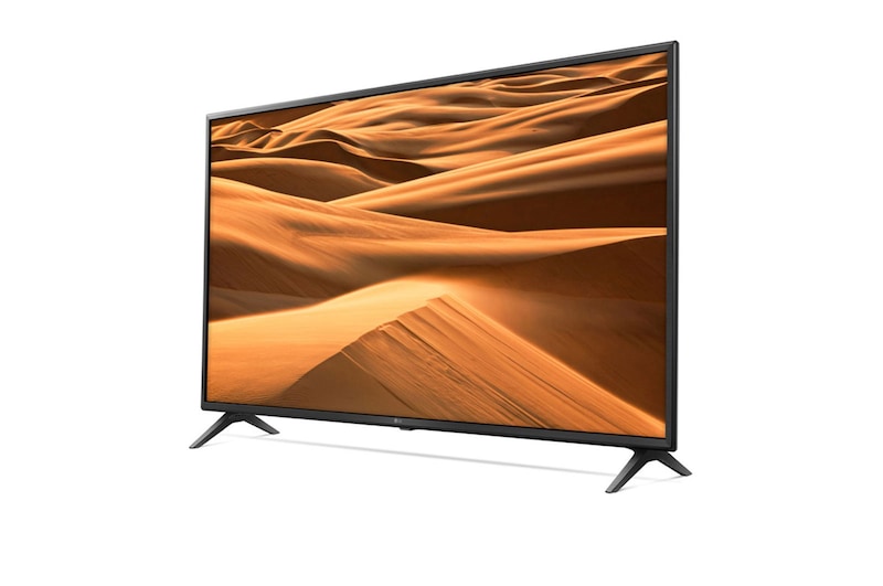 LG 43" (109 cm) UHD TV | Quad Core Processor | 4K IPS Display | 4K Active HDR | Grote kijkhoek | Ultra Surround geluid | webOS ThinQ AI, 43UM7000PLA
