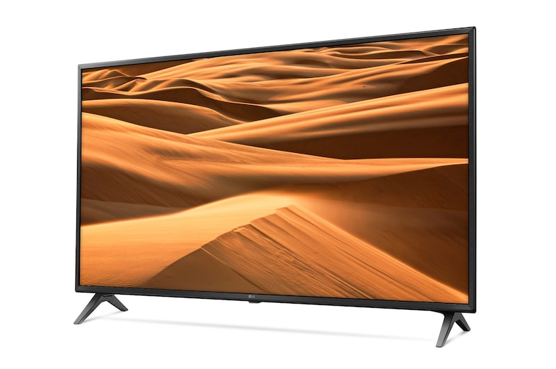 LG 43" (109 cm) UHD TV | Quad Core Processor | 4K IPS Display | 4K Active HDR | Grote kijkhoek | Ultra Surround | webOS ThinQ AI, 43UM7100PLB