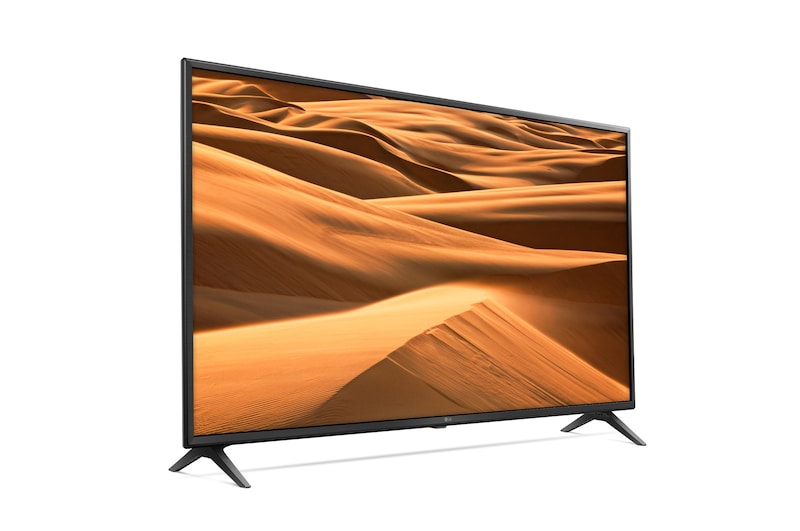 LG 43" (109 cm) UHD TV | Quad Core Processor | 4K IPS Display | 4K Active HDR | Grote kijkhoek | Ultra Surround | webOS ThinQ AI, 43UM7100PLB