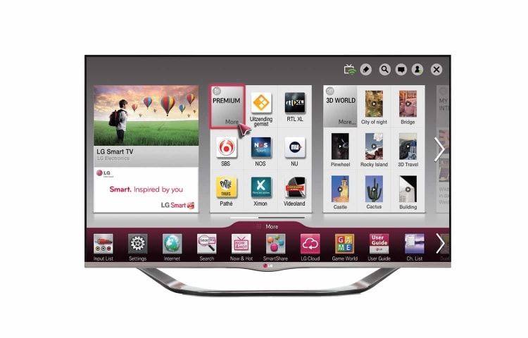 LG 47'' | LED PLUS | MCI 400 | Full HD | IPS Panel | CINEMA SCREEN | WIFI, 47LA6928
