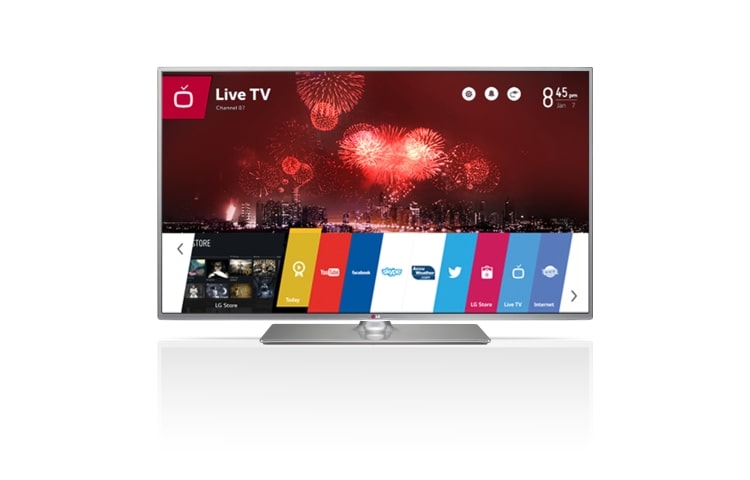 LG 47" | CINEMA 3D Smart TV met webOS | Met één klik toegang tot al je favoriete entertainment., 47LB650V