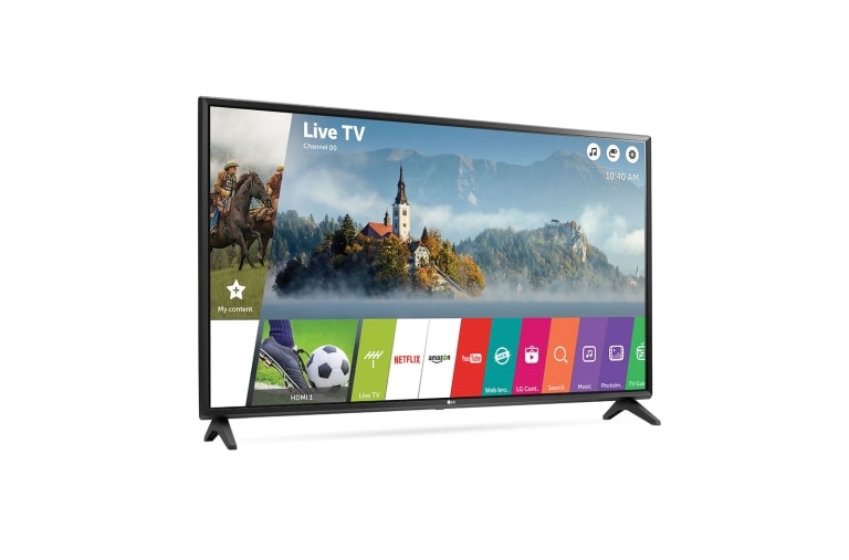 LG 49" (124 cm) | LG Full HD LED TV | webOS 3.5 Smart TV | Virtual Surround Plus | Clear Voice, 49LJ594V