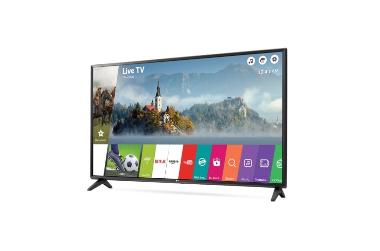 LG 49" (124 cm) | LG Full HD LED TV | webOS 3.5 Smart TV | Virtual Surround Plus | Clear Voice, 49LJ594V
