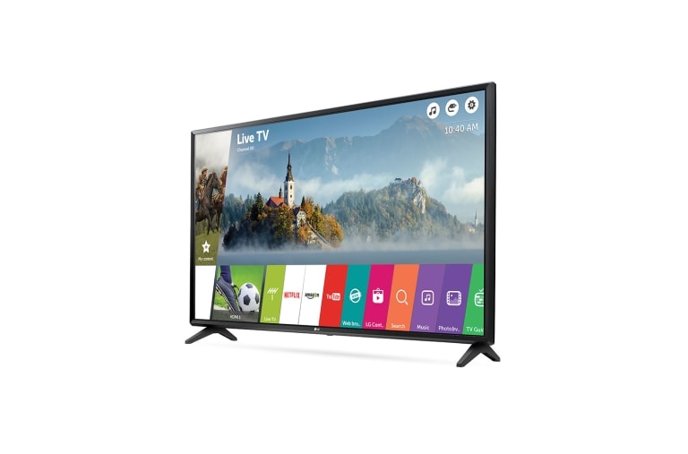 LG 49" (124 cm) | LG Full HD LED TV | webOS 3.5 Smart TV | Virtual Surround Plus | Clear Voice, 49LJ594V