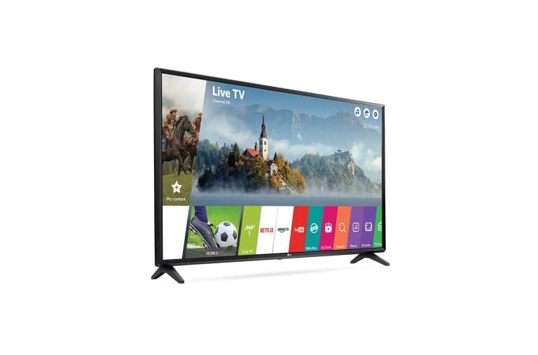 LG 49" (124 cm) | LG Full HD LED TV | webOS 3.5 Smart TV | Virtual Surround Plus | Clear Voice, 49LJ594V