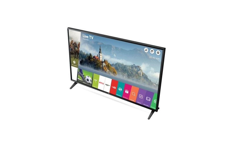 LG 49" (124 cm) | LG Full HD LED TV | webOS 3.5 Smart TV | Virtual Surround Plus | Clear Voice, 49LJ594V