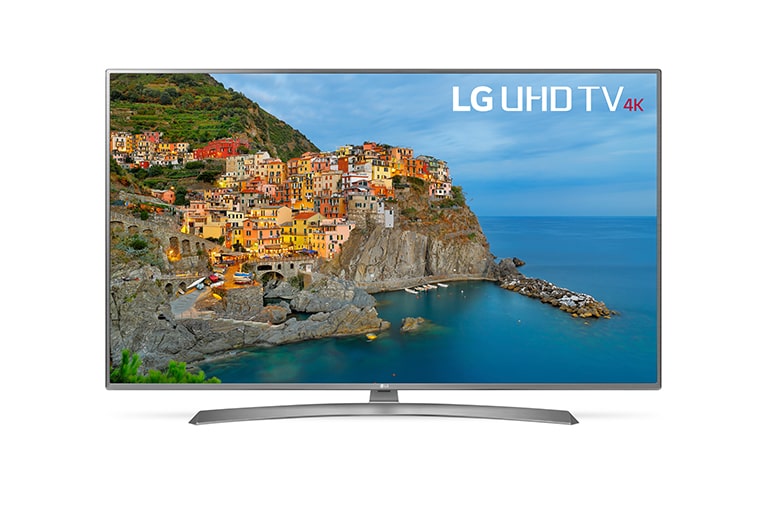 Vooraanzicht van 49" (124 cm) | 4K UHD TV | IPS Display | Bilion Rich Colours | Active HDR | webOS 3.5 Smart TV 49UJ670V