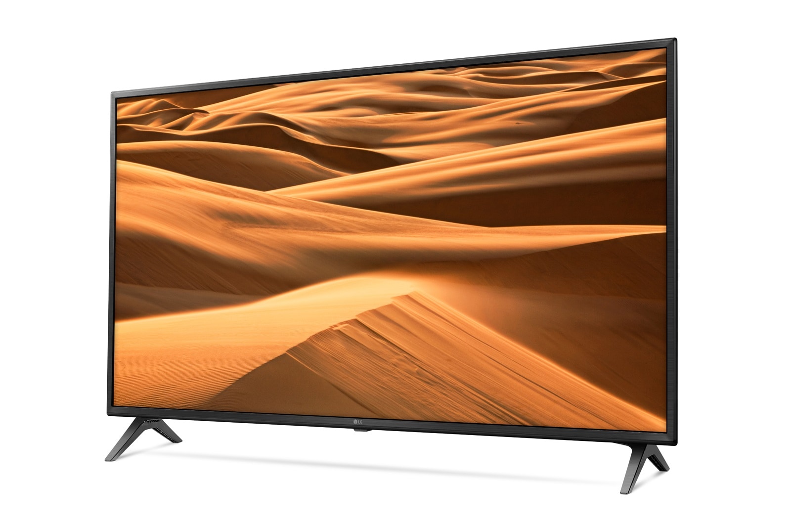 LG  49" (123 cm) UHD TV | Quad Core Processor | 4K IPS Display | 4K Active HDR | Grote kijkhoek | Ultra Surround | webOS ThinQ AI, 49UM7100PLB
