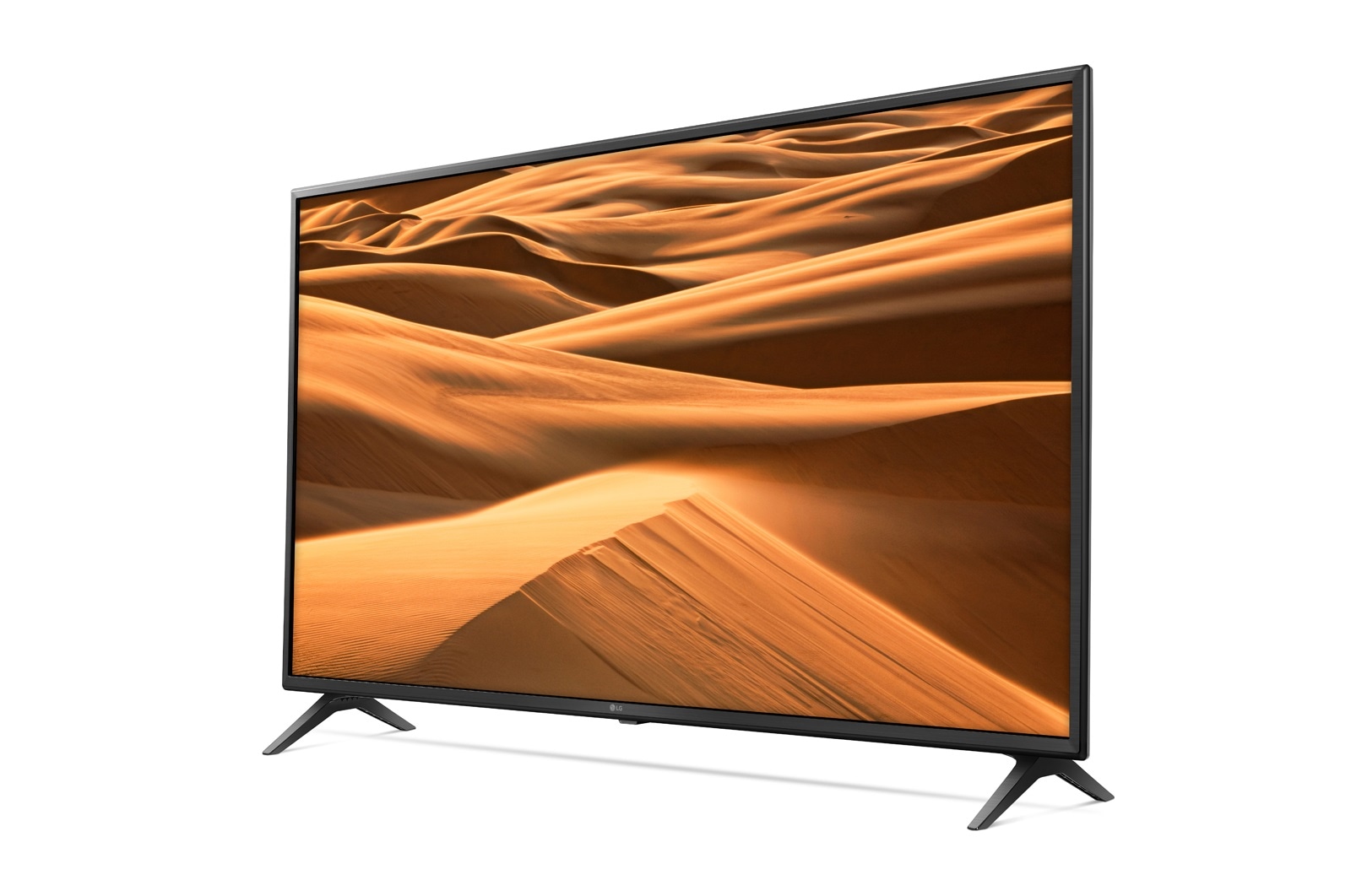 LG  49" (123 cm) UHD TV | Quad Core Processor | 4K IPS Display | 4K Active HDR | Grote kijkhoek | Ultra Surround | webOS ThinQ AI, 49UM7100PLB