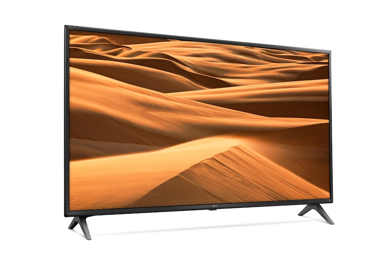 LG  49" (123 cm) UHD TV | Quad Core Processor | 4K IPS Display | 4K Active HDR | Grote kijkhoek | Ultra Surround | webOS ThinQ AI, 49UM7100PLB