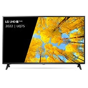 Vooraanzicht van UHD 4K TV 50UQ75006LF