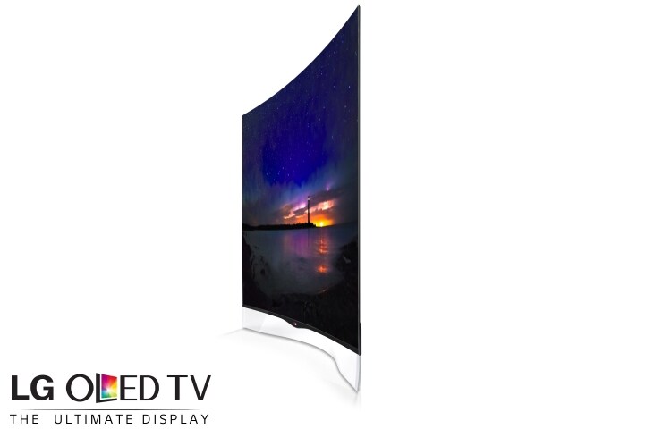 LG 55'' | OLED TV | Curved Design | Infinite Contrast | 4 Color Pixel | Absolute Motion Clarity | Perfecte Kijkhoek | Ultra dun OLED Panel | Smart TV, 55EA9709