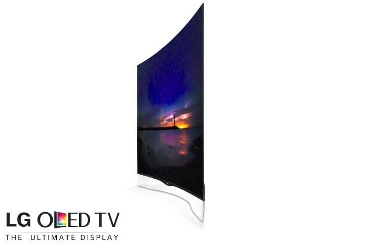 LG 55'' | OLED TV | Curved Design | Infinite Contrast | 4 Color Pixel | Absolute Motion Clarity | Perfecte Kijkhoek | Ultra dun OLED Panel | Smart TV, 55EA975V