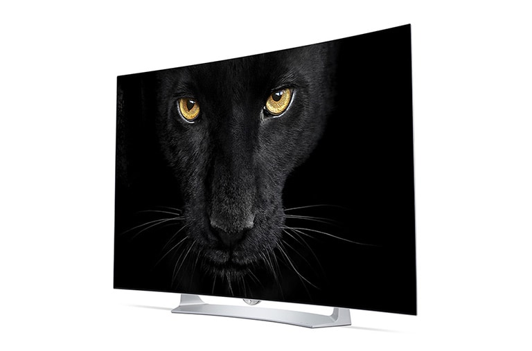 LG 55" (139 cm) | OLED Full HD TV | Curved Design | Oneindig Contrast | Absolute Motion Clarity | Perfecte Kijkhoek | OLED Panel | WebOS Smart TV 2.0, 55EG910V
