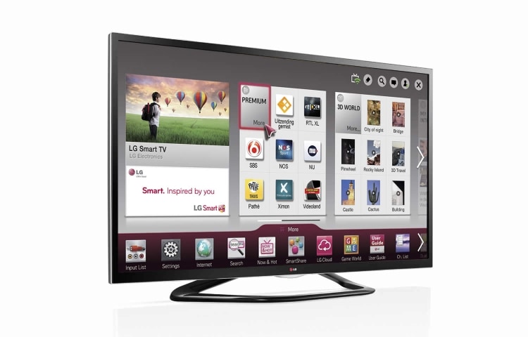 LG 55" | Edge LED | MCI 200 | Full HD | WIFI, 55LA6418