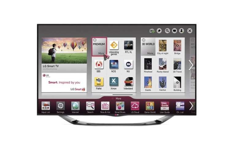 LG 55" | LED PLUS | MCI 400 | Full HD | IPS Panel | CINEMA SCREEN | WIFI, 55LA6908