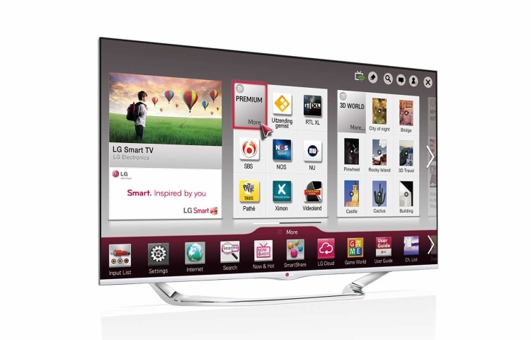 LG 55'' | LED PLUS | MCI 800 | Full HD | IPS Panel | CINEMA SCREEN | WIFI, 55LA7408