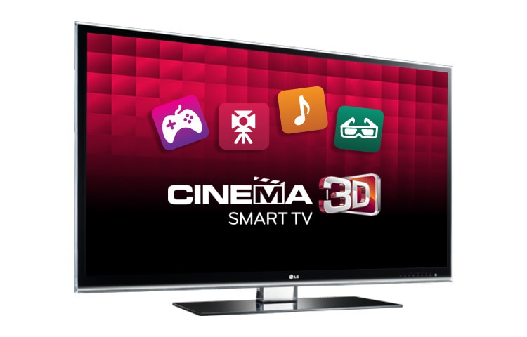 LG 55" Nano Full LED Cinema 3D TV met Smart TV, TruMotion 400Hz, Dual Play met ingebouwde Wi-Fi en inclusief Magic Motion Remote Control, 55LW980S
