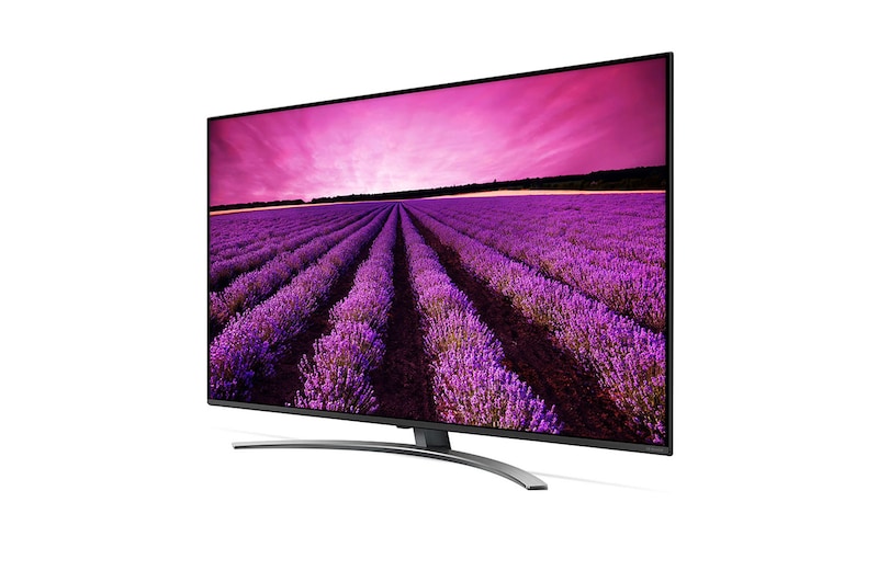 LG 55'' (139 cm) NanoCell TV SM8050 | Quad Core Processor | 4K Active HDR | DTS Virtual: X | Cinema screen design, 55SM8050PLC