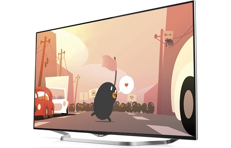 LG 55" Ultra HD Televisie | Ervaar nu de ultrascherpe en levensechte beelden van de LG Ultra HDTV!, 55UB850V