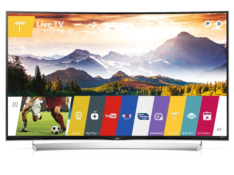 LG 55" Ultra HD Televisie | Ervaar op een gigantisch scherm alle beelden tot in het kleinste detail., 55UG870V
